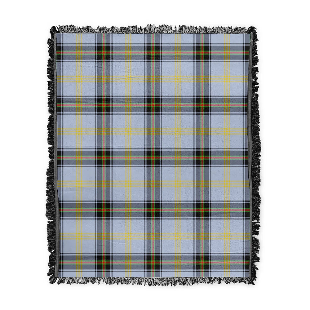 Scottish Tartan Bell of the Borders Clan Woven Blanket Plaid Style
