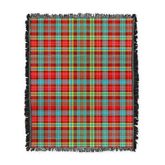 Scottish Tartan Ogilvie Clan Woven Blanket Plaid Style