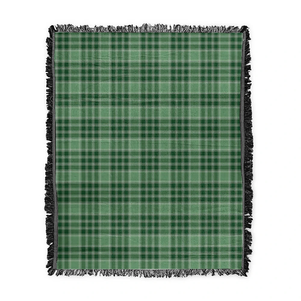 Scottish Tartan MacDonald Lord of the Isles Hunting Clan Woven Blanket Plaid Style