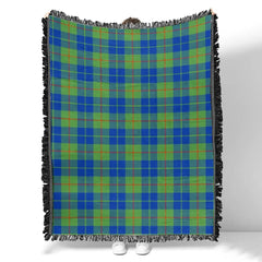 Scottish Tartan Barclay Hunting Ancient Clan Woven Blanket Plaid Style