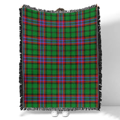 Scottish Tartan McGeachie Clan Woven Blanket Plaid Style