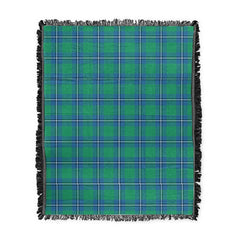 Scottish Tartan Irvine Ancient Clan Woven Blanket Plaid Style