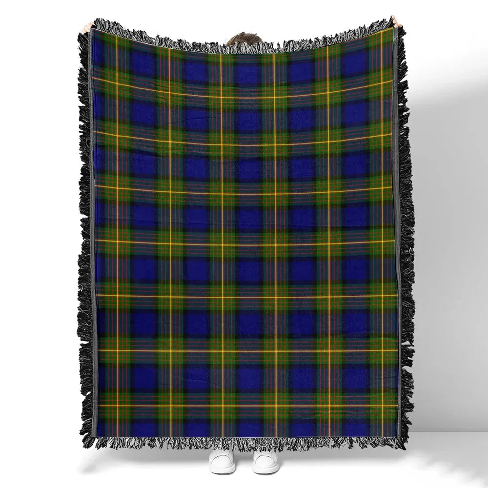 Scottish Tartan More (Muir) Clan Woven Blanket Plaid Style