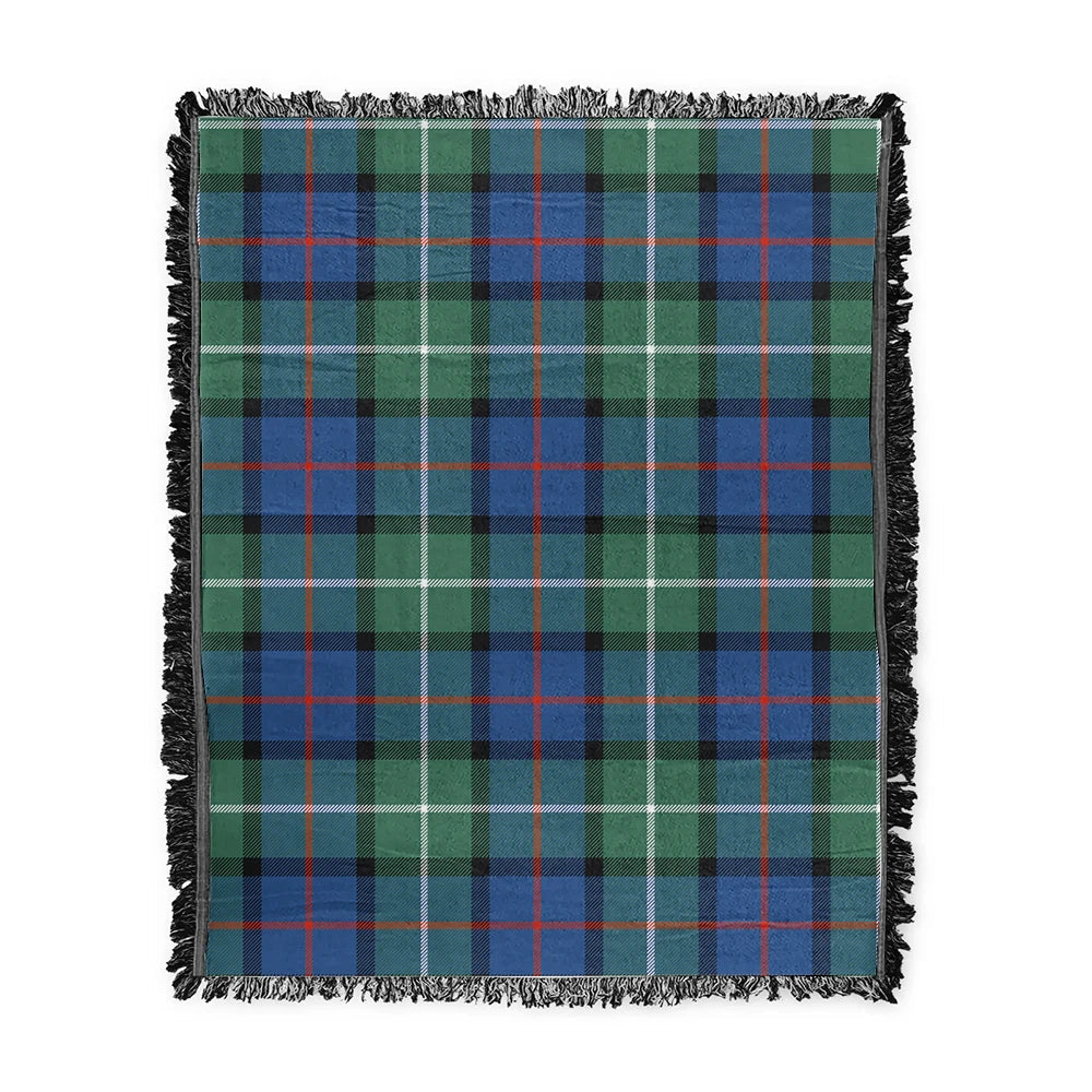 Scottish Tartan Davidson of Tulloch Clan Woven Blanket Plaid Style