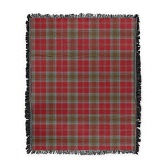 Scottish Tartan Lindsay Weathered Clan Woven Blanket Plaid Style