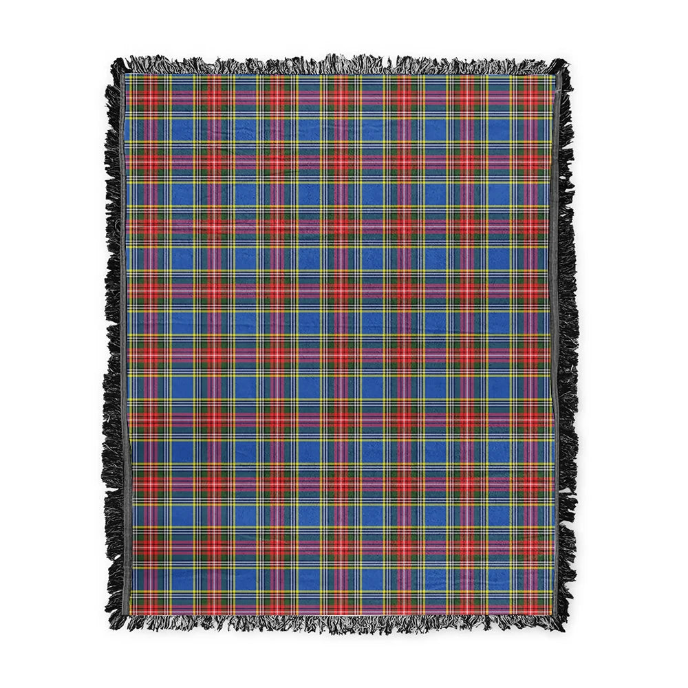 Scottish Tartan MacBeth Modern Clan Woven Blanket Plaid Style