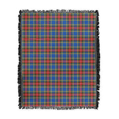 Scottish Tartan MacBeth Modern Clan Woven Blanket Plaid Style