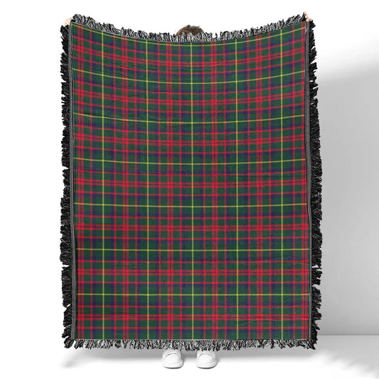 Scottish Tartan MacKintosh Hunting Modern Clan Woven Blanket Plaid Style