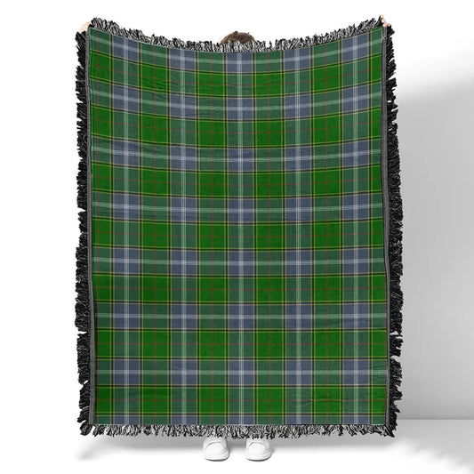 Scottish Tartan Pringle Clan Woven Blanket Plaid Style