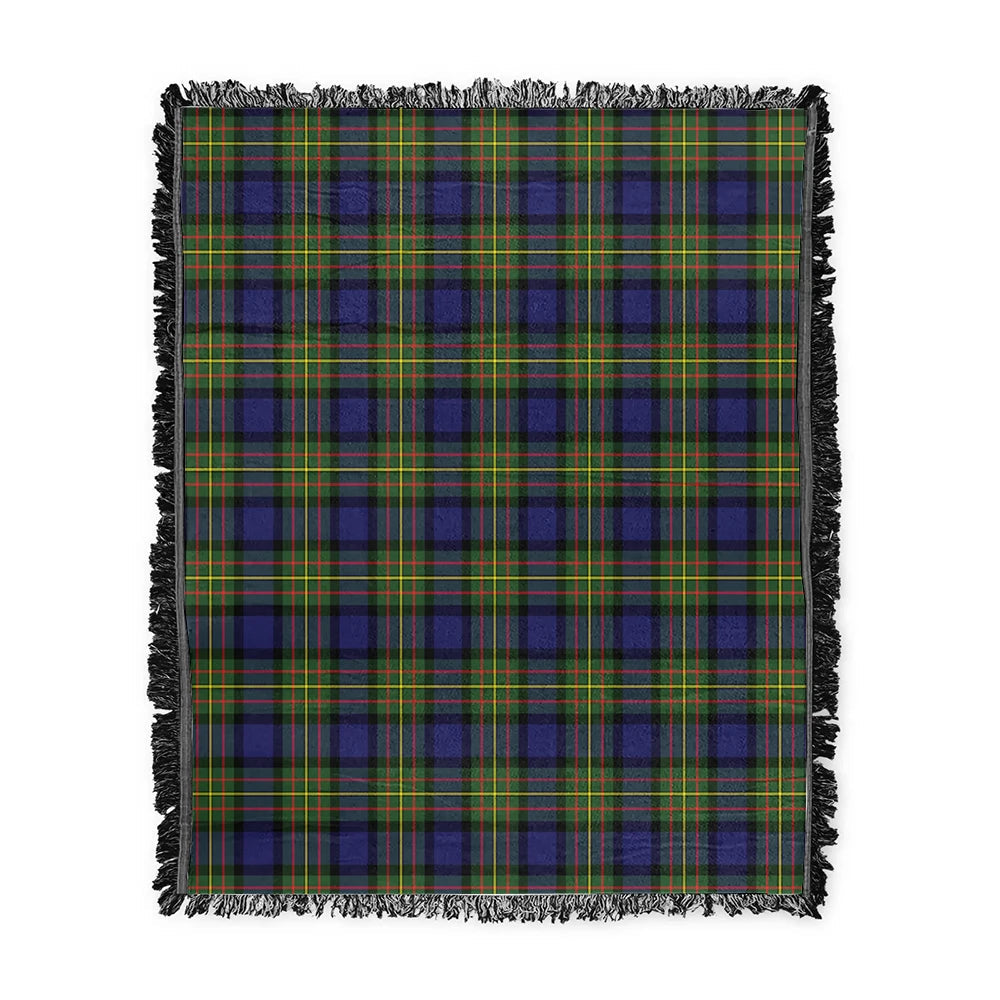 Scottish Tartan MacLaren Modern Clan Woven Blanket Plaid Style