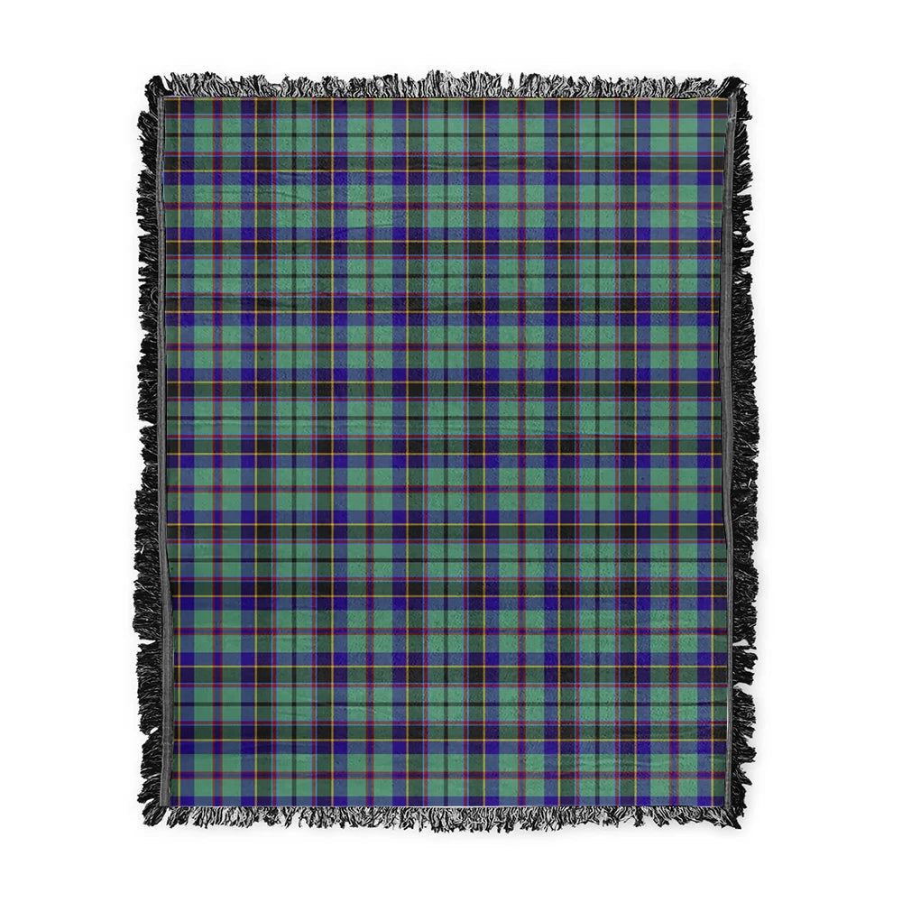 Scottish Tartan Stevenson Clan Woven Blanket Plaid Style