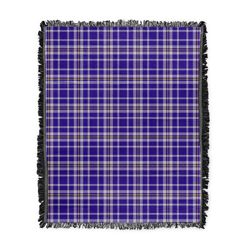 Scottish Tartan Ochterlony Clan Woven Blanket Plaid Style