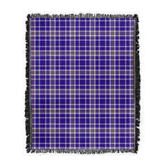 Scottish Tartan Ochterlony Clan Woven Blanket Plaid Style