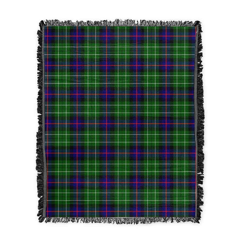 Scottish Tartan Leslie Hunting Ancient Clan Woven Blanket Plaid Style