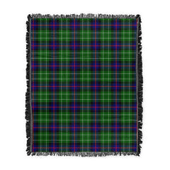 Scottish Tartan Leslie Hunting Ancient Clan Woven Blanket Plaid Style