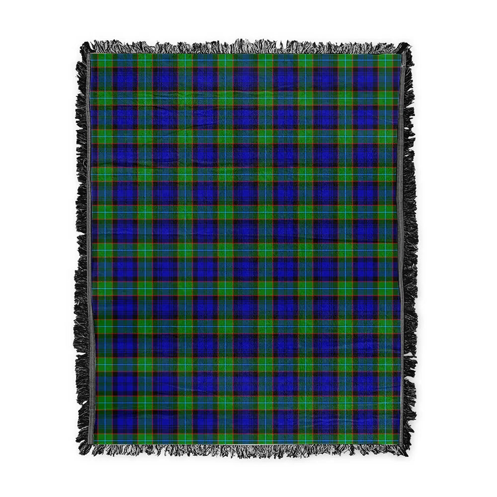 Scottish Tartan Sempill Modern Clan Woven Blanket Plaid Style