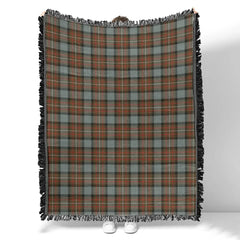 Scottish Tartan Fergusson Weathered Clan Woven Blanket Plaid Style