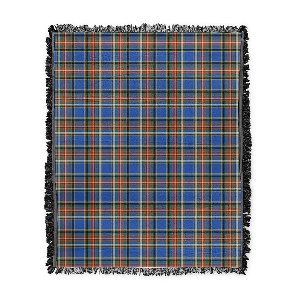 Scottish Tartan MacBeth Ancient Clan Woven Blanket Plaid Style