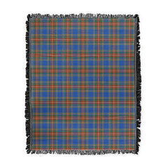 Scottish Tartan MacBeth Ancient Clan Woven Blanket Plaid Style