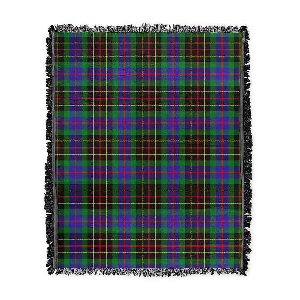 Scottish Tartan Brodie Hunting Modern Clan Woven Blanket Plaid Style