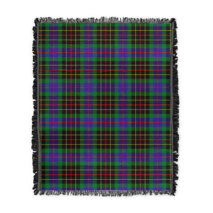 Scottish Tartan Brodie Hunting Modern Clan Woven Blanket Plaid Style