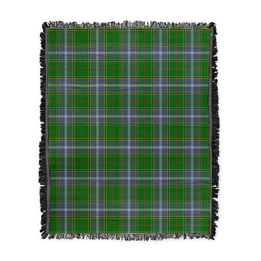 Scottish Tartan Pringle Clan Woven Blanket Plaid Style