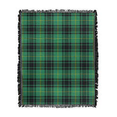 Scottish Tartan MacArthur Ancient Clan Woven Blanket Plaid Style