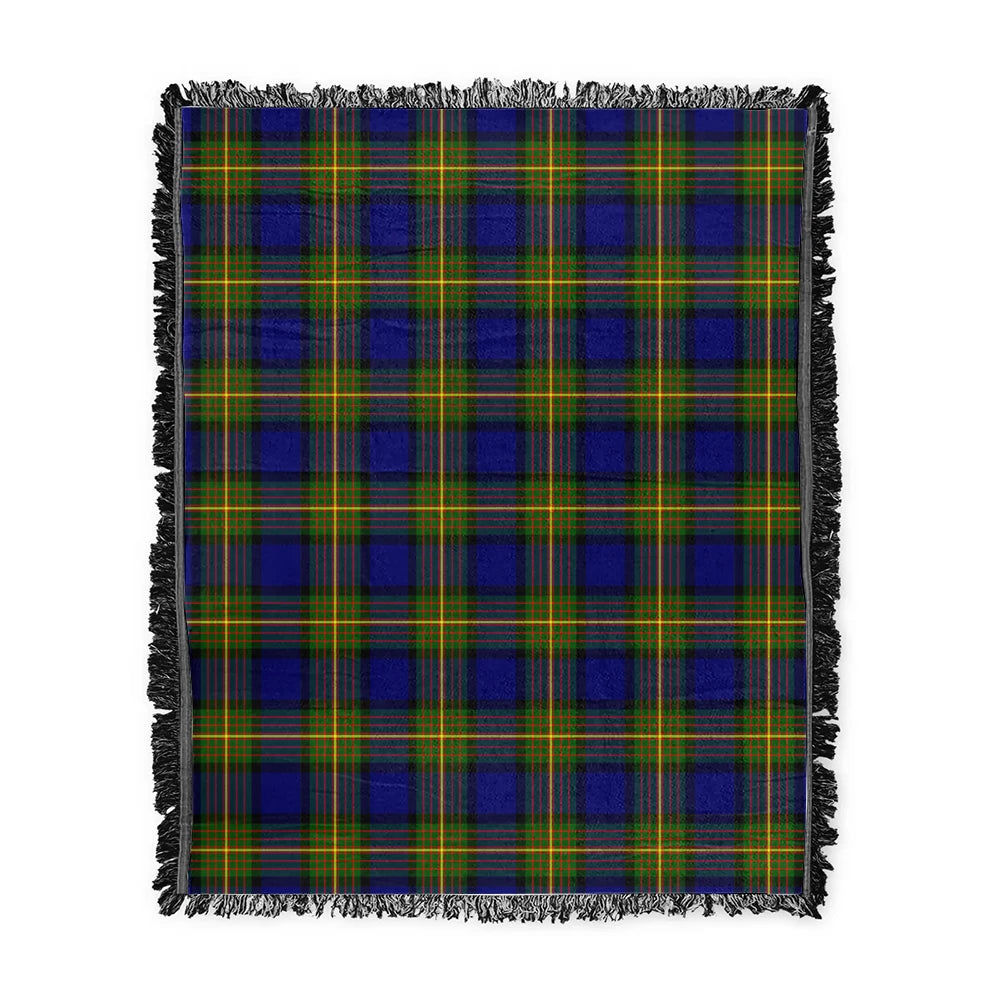 Scottish Tartan More (Muir) Clan Woven Blanket Plaid Style