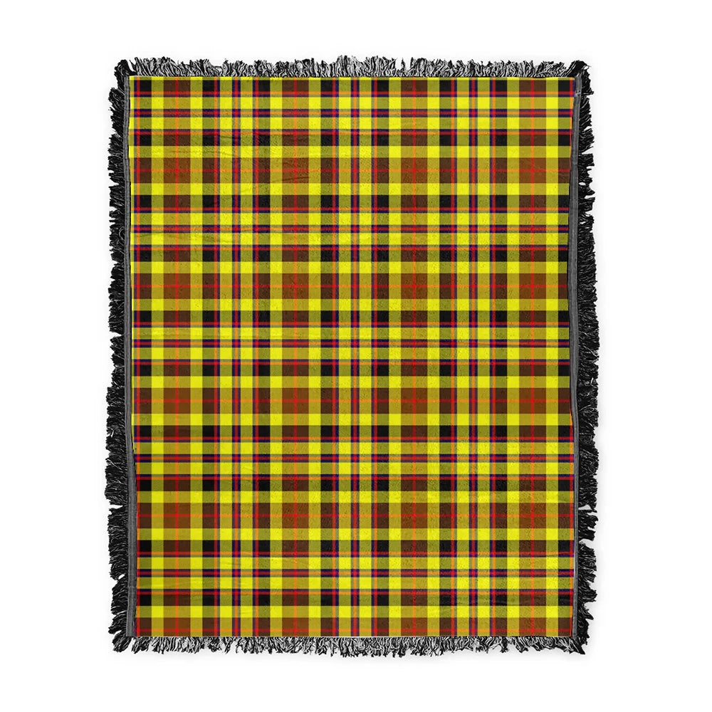 Scottish Tartan Jardine Clan Woven Blanket Plaid Style