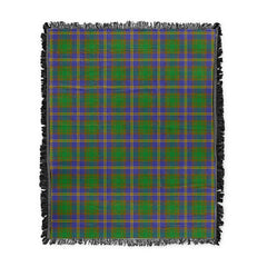 Scottish Tartan Strange of Balkaskie Clan Woven Blanket Plaid Style