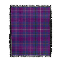 Scottish Tartan Pride of Glencoe Clan Woven Blanket Plaid Style