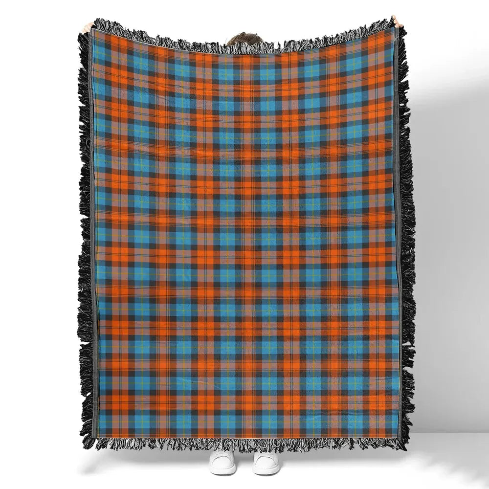 Scottish Tartan MacLachlan Ancient Clan Woven Blanket Plaid Style