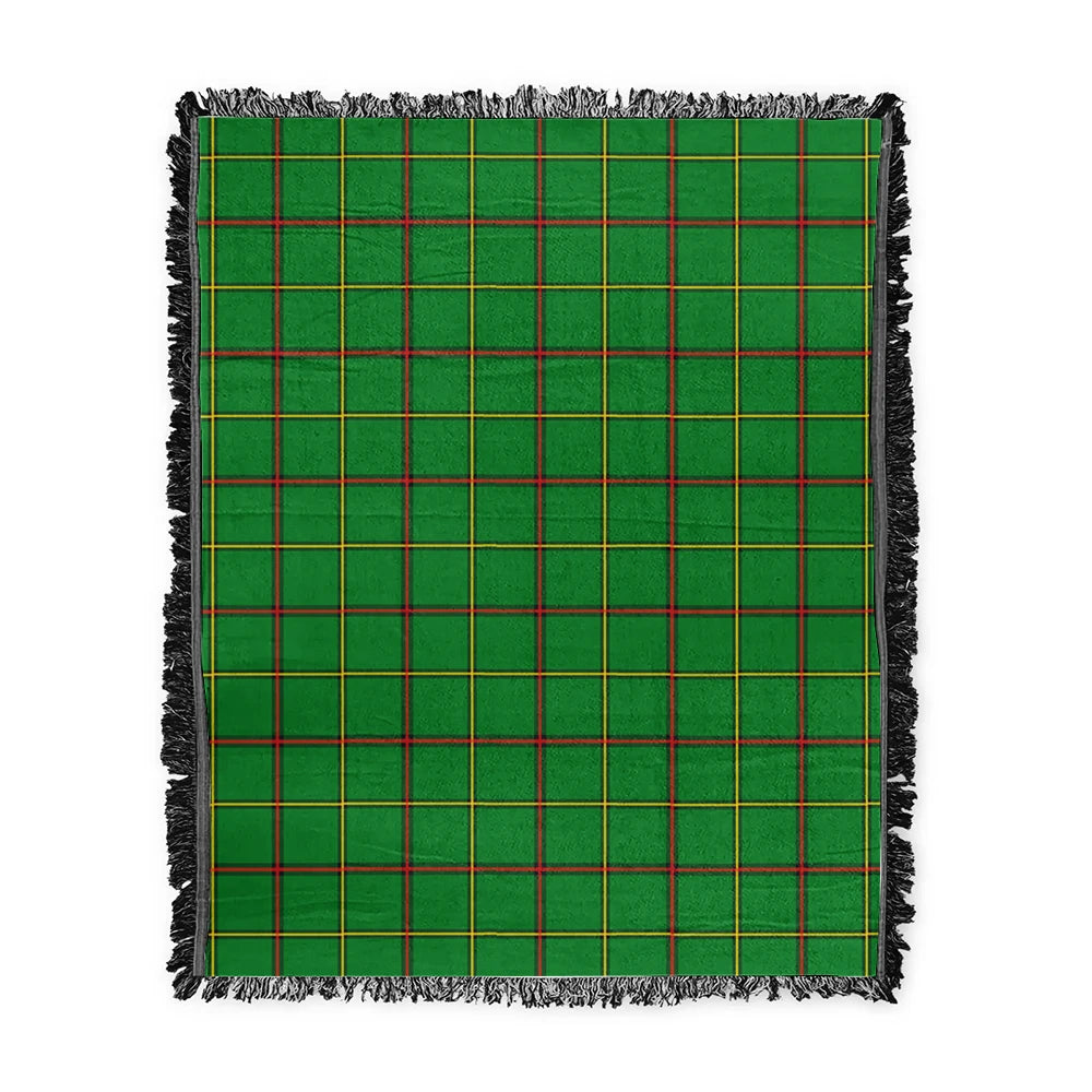 Scottish Tartan Tribe of Mar Clan Woven Blanket Plaid Style