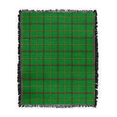 Scottish Tartan Tribe of Mar Clan Woven Blanket Plaid Style