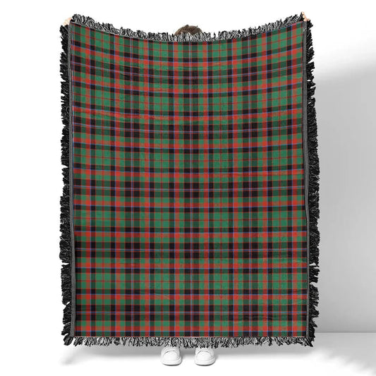 Scottish Tartan Cumming Hunting Ancient Clan Woven Blanket Plaid Style