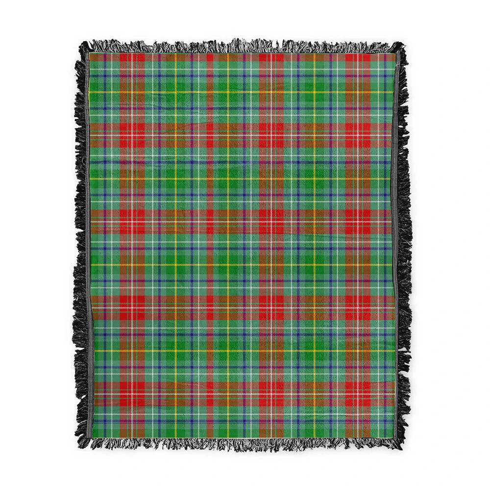 Scottish Tartan Muirhead Clan Woven Blanket Plaid Style