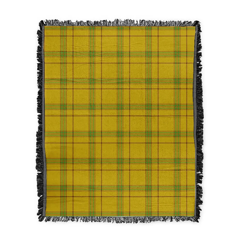 Scottish Tartan Houston Clan Woven Blanket Plaid Style