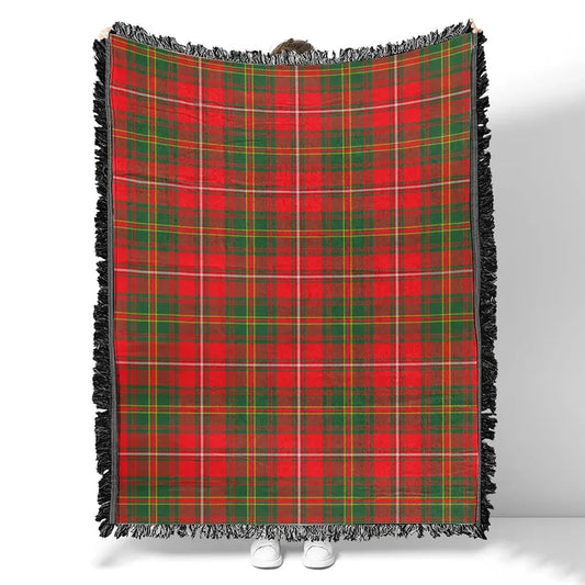 Scottish Tartan Hay Modern Clan Woven Blanket Plaid Style