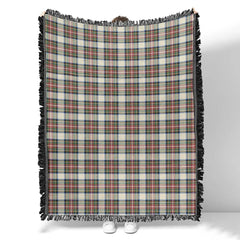Scottish Tartan Stewart Dress Ancient Clan Woven Blanket Plaid Style