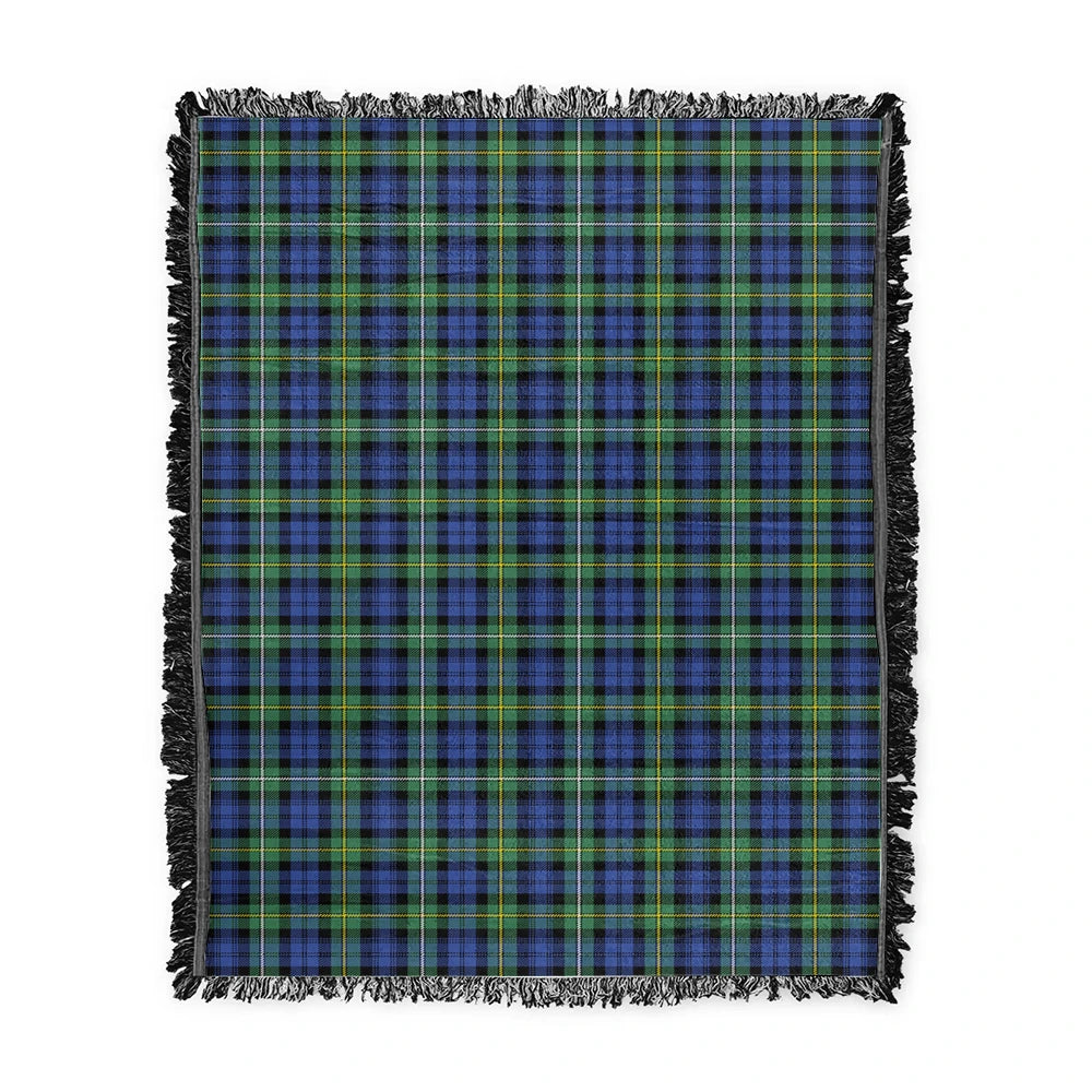 Scottish Tartan Campbell Argyll Ancient Clan Woven Blanket Plaid Style