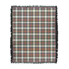 Scottish Tartan Stewart Dress Ancient Clan Woven Blanket Plaid Style