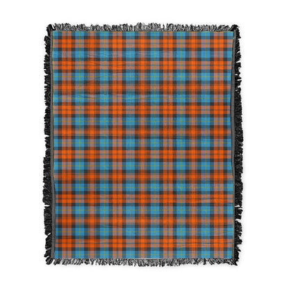 Scottish Tartan MacLachlan Ancient Clan Woven Blanket Plaid Style