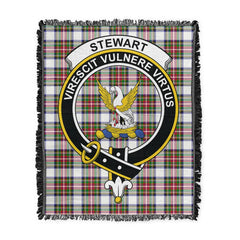 Scottish Tartan Stewart Dress Modern Clan Woven Blanket Crest Style