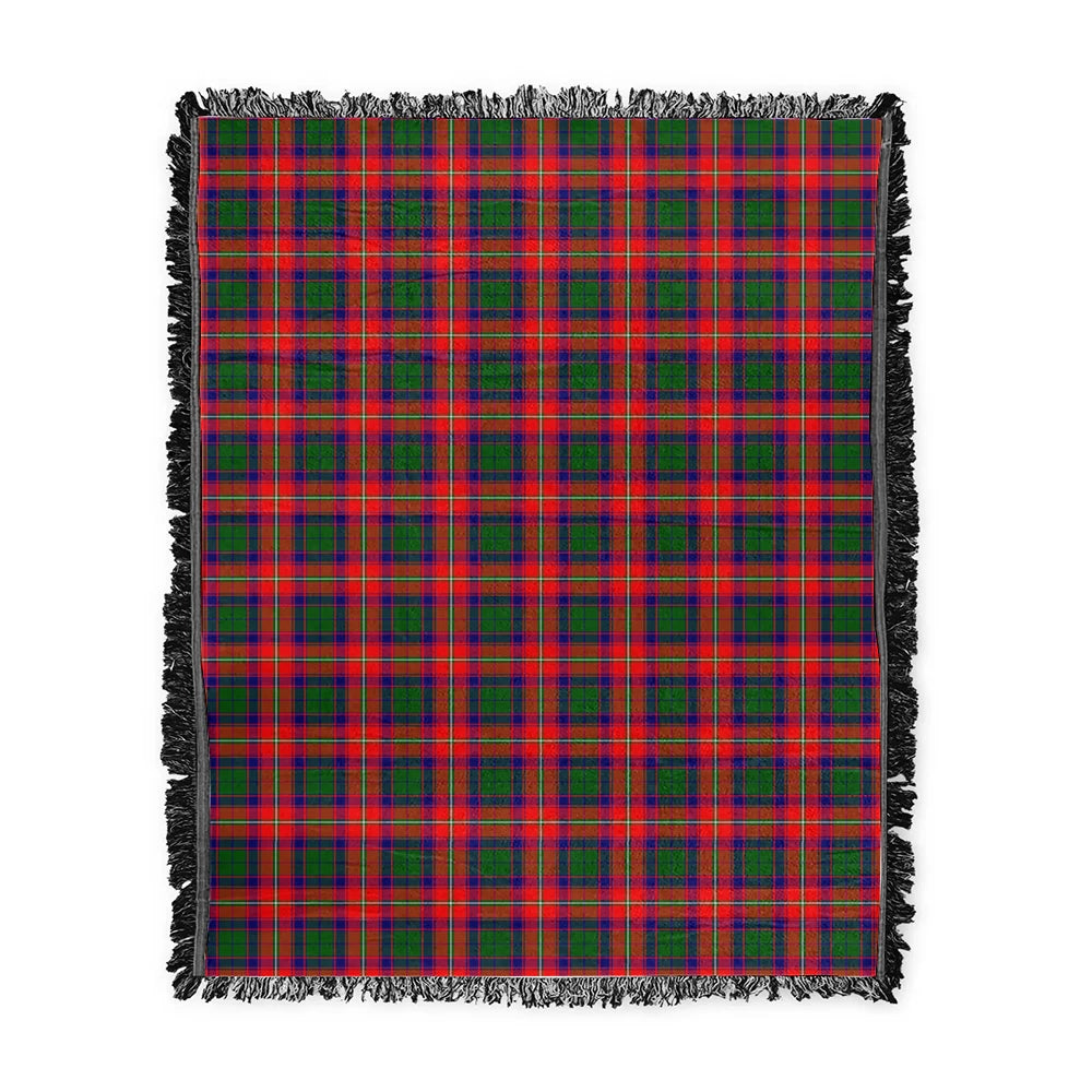 Scottish Tartan Roxburgh District Clan Woven Blanket Plaid Style