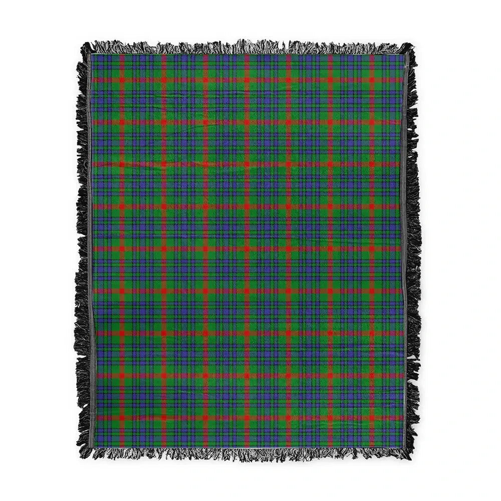 Scottish Tartan Aiton Clan Woven Blanket Plaid Style