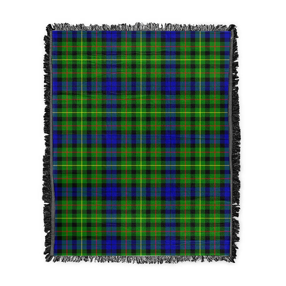 Scottish Tartan Rollo Modern Clan Woven Blanket Plaid Style