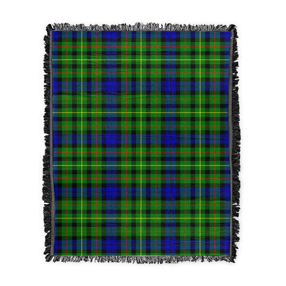 Scottish Tartan Rollo Modern Clan Woven Blanket Plaid Style