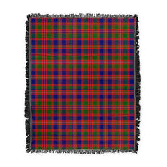 Scottish Tartan MacIntyre Modern Clan Woven Blanket Plaid Style