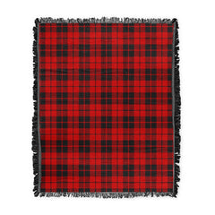 Scottish Tartan Ettrick District Clan Woven Blanket Plaid Style