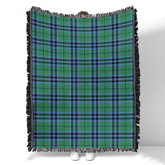 Scottish Tartan Keith Ancient Clan Woven Blanket Plaid Style